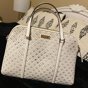 White Kate Spade Purse